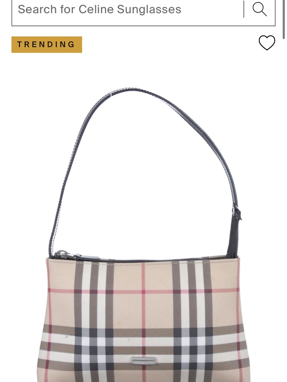 Burberry Nova Check Bag